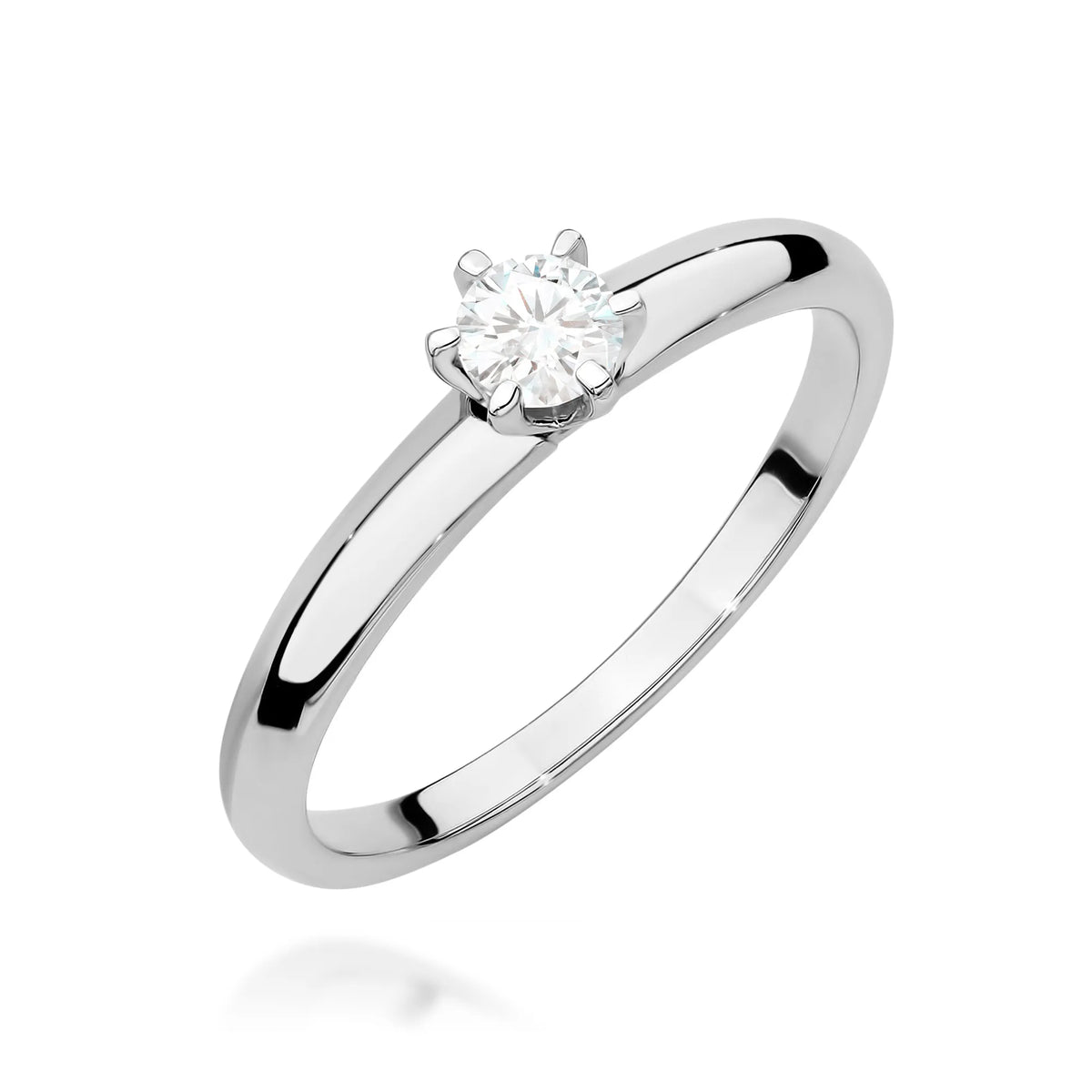 zlatý prsten s diamantem 0,25 ct w0679-diw-01