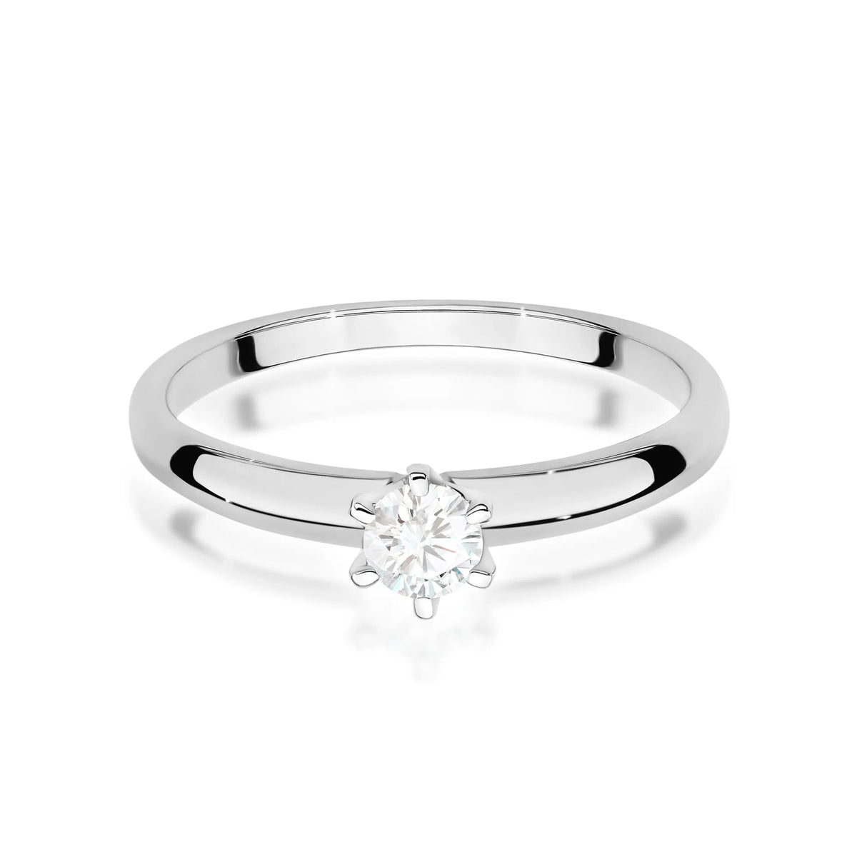 zlatý prsten s diamantem 0,25 ct w0679-diw-01