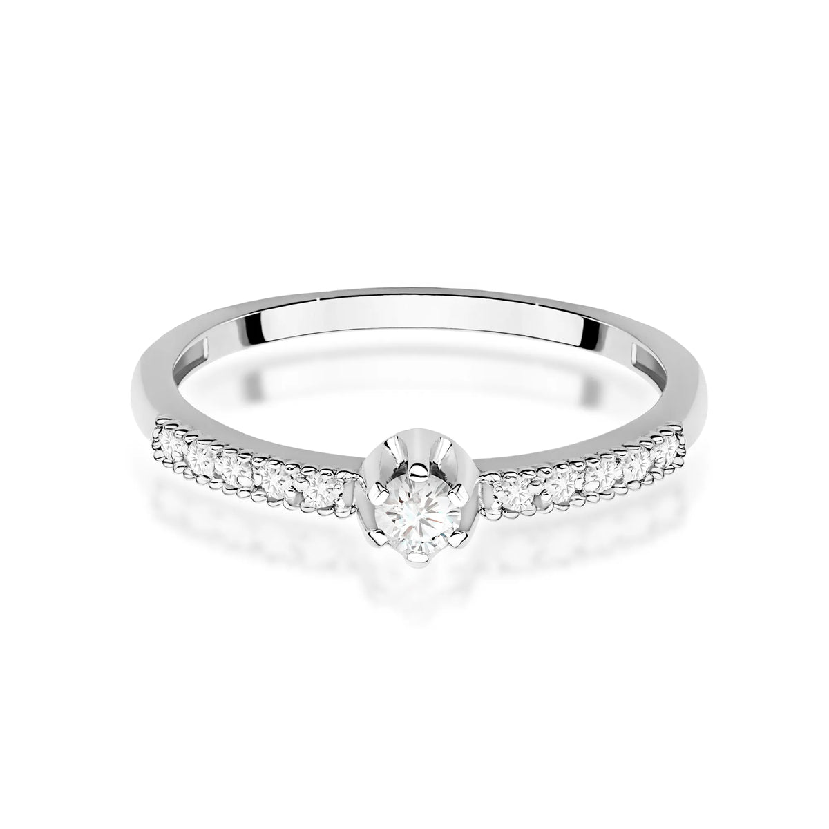 zlatý prsten s diamanty 0,08 ct a 0,09 ct w0680-diw-01