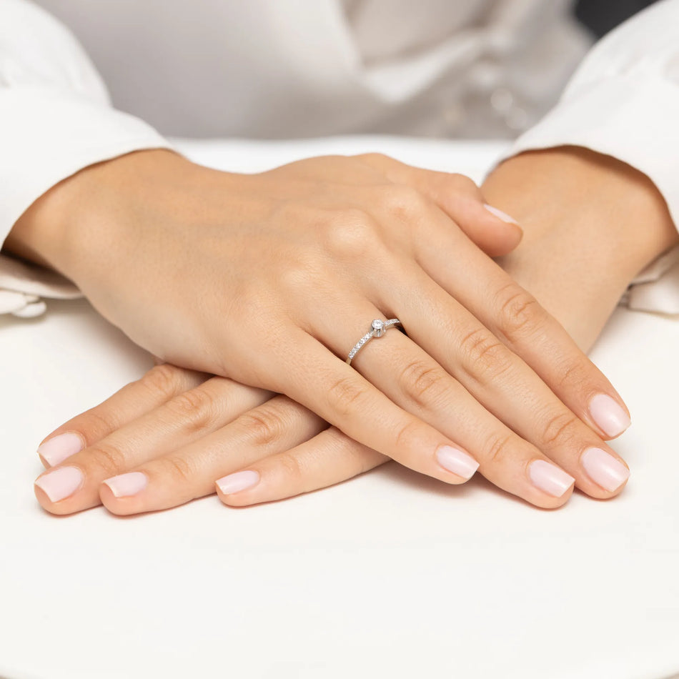 zlatý prsten s diamanty 0,08 ct a 0,09 ct w0680-diw-01