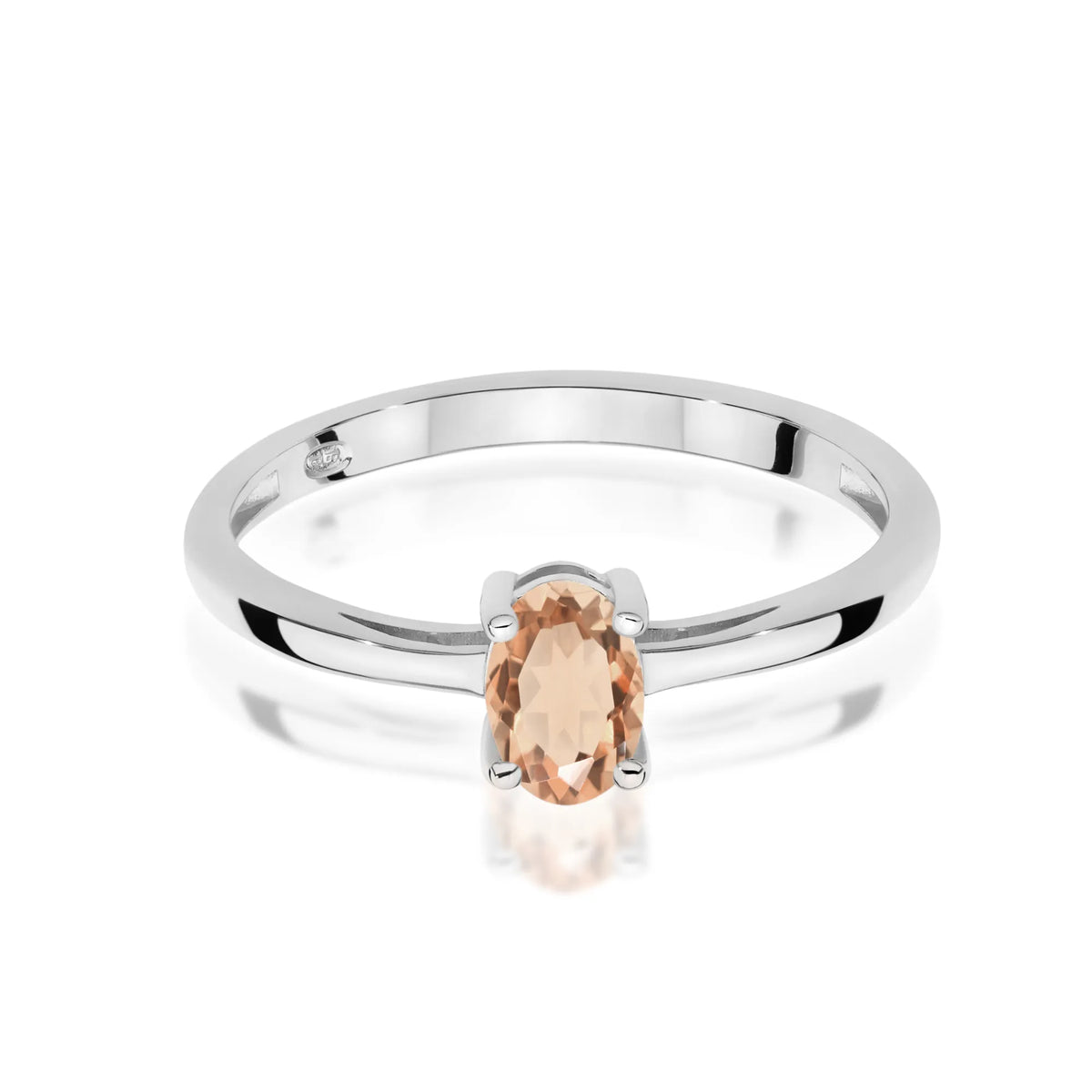 zlatý prsten s 0,40ct morganitem w0685-mop-01