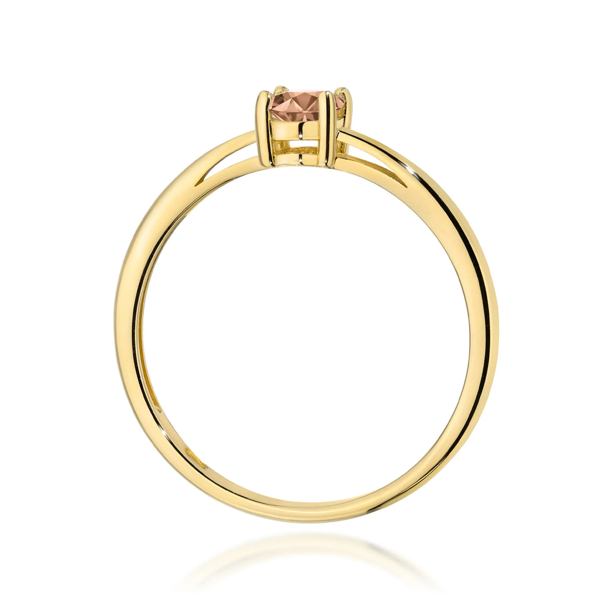 zlatý prsten s 0,40ct morganitem w0685-mop-01