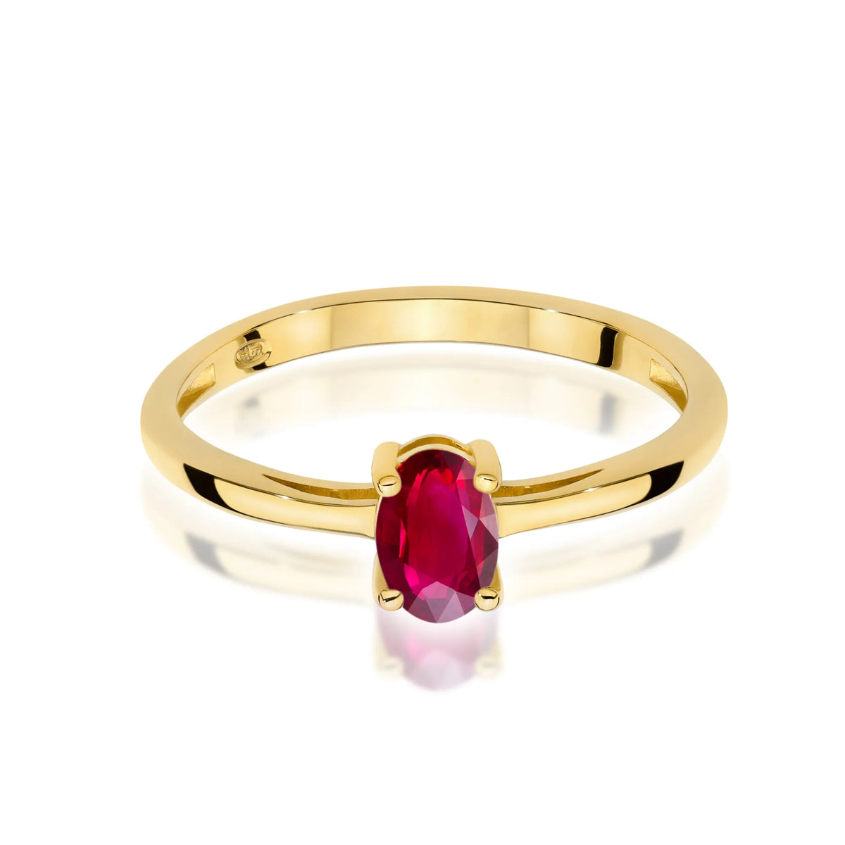 zlatý prsten s 0,60ct rubínem w0685-rur-01