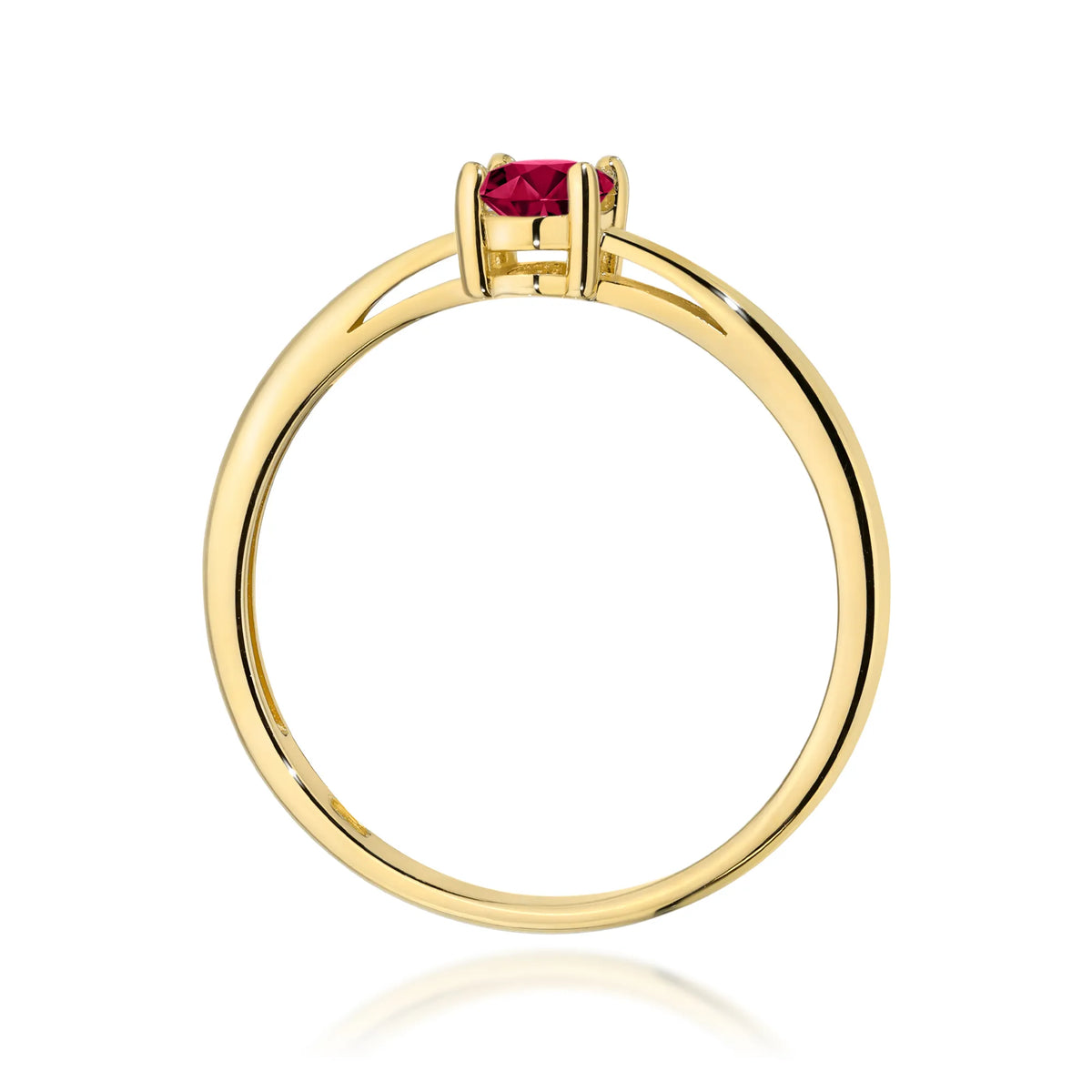 zlatý prsten s 0,60ct rubínem w0685-rur-01