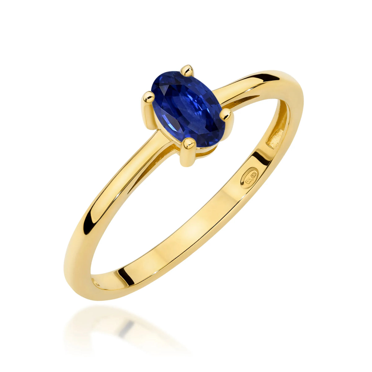 zlatý prsten s 0,70ct safírem w0685-sab-01