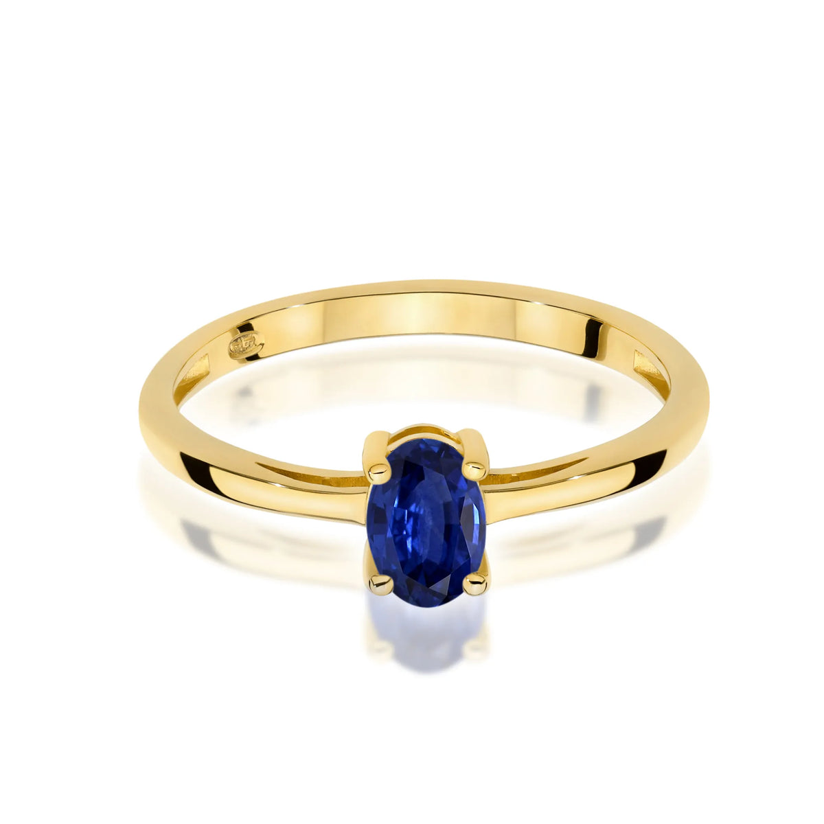 zlatý prsten s 0,70ct safírem w0685-sab-01