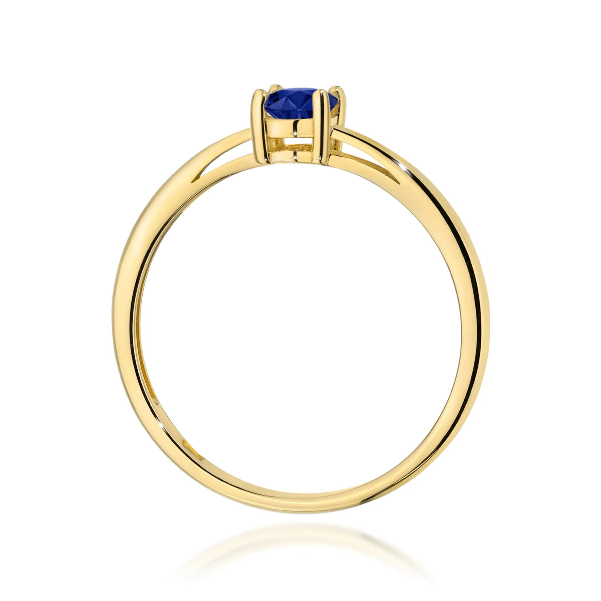 zlatý prsten s 0,70ct safírem w0685-sab-01