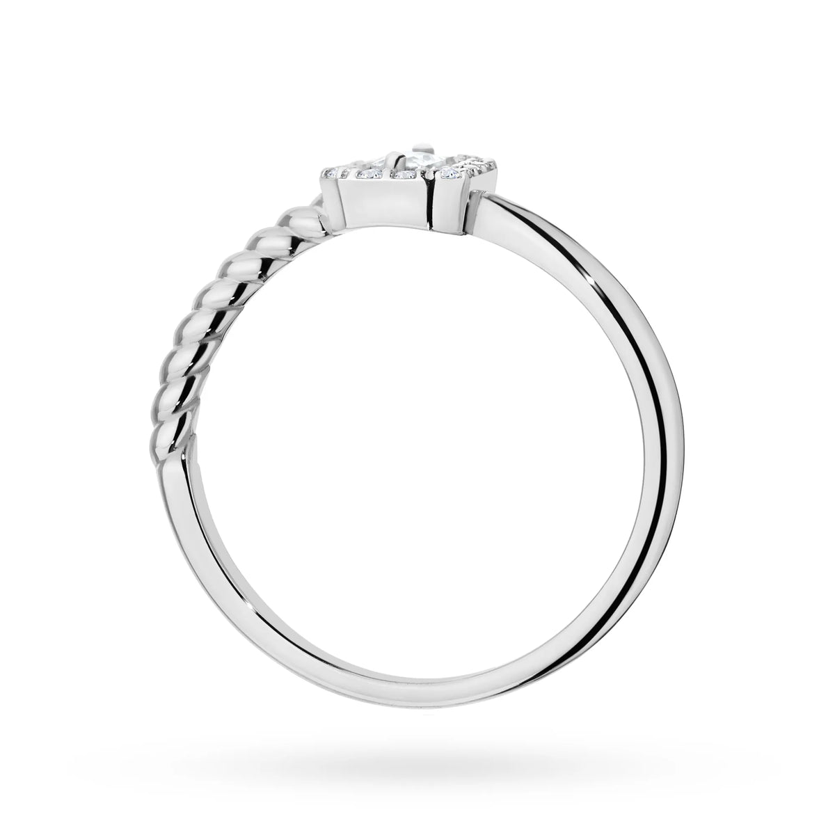 zlatý prsten s diamanty 0,13 ct a 0,07 ct w0707-diw-01