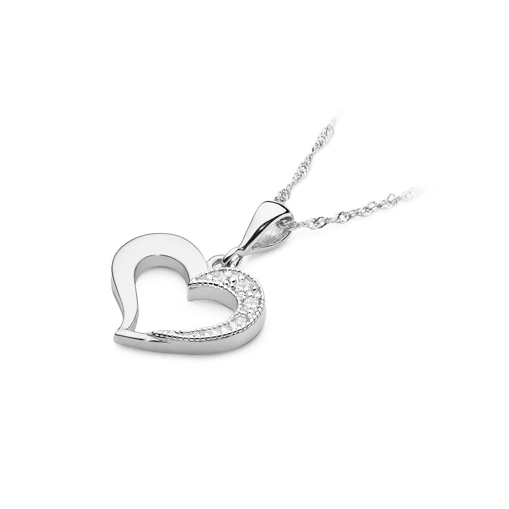 zlatý přívěsek s diamanty 0,064 ct z0023 diw 01