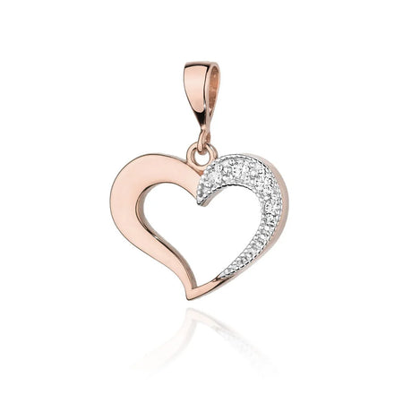 zlatý přívěsek s diamanty 0,064 ct z0023 diw 01