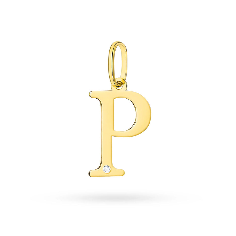 zlatý přívěsek s diamanty 0,005 ct z0069 diw 01 26
