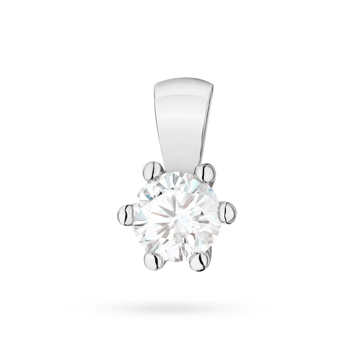 zlatý přívěsek s laboratorně vytvořeným diamantem 0,30 ct z0222-ldw-03