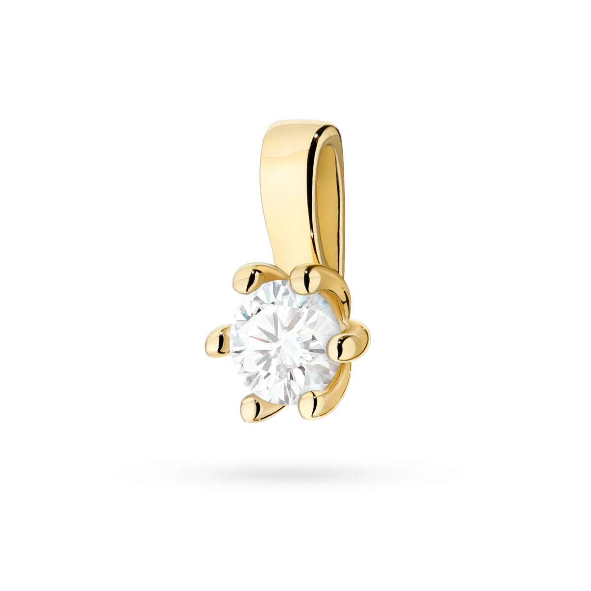 zlatý přívěsek s diamantem 0,15 ct z0222-diw-04