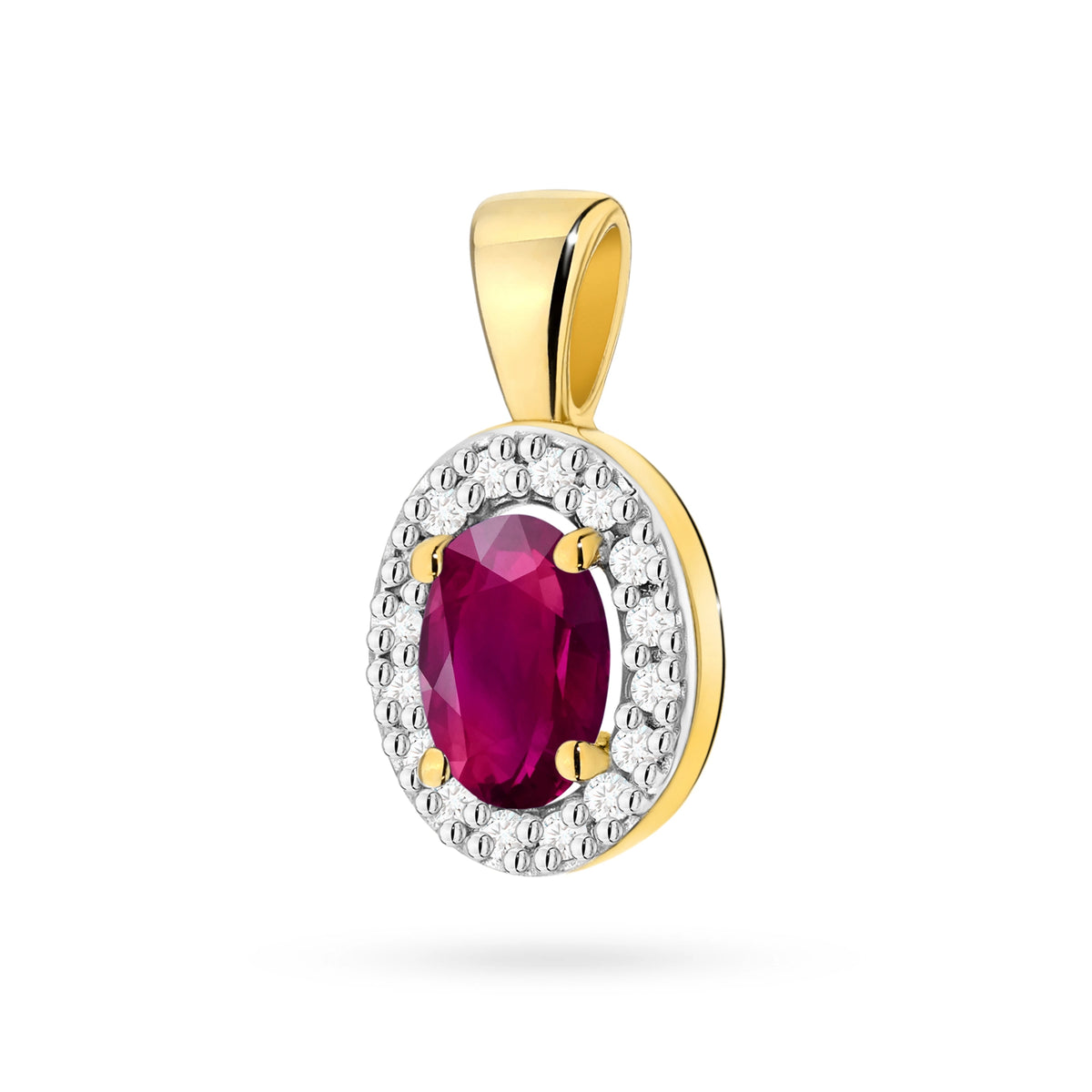zlatý přívěsek s 0,50ct rodolitem a 0,08ct diamanty z0574-rhr-01