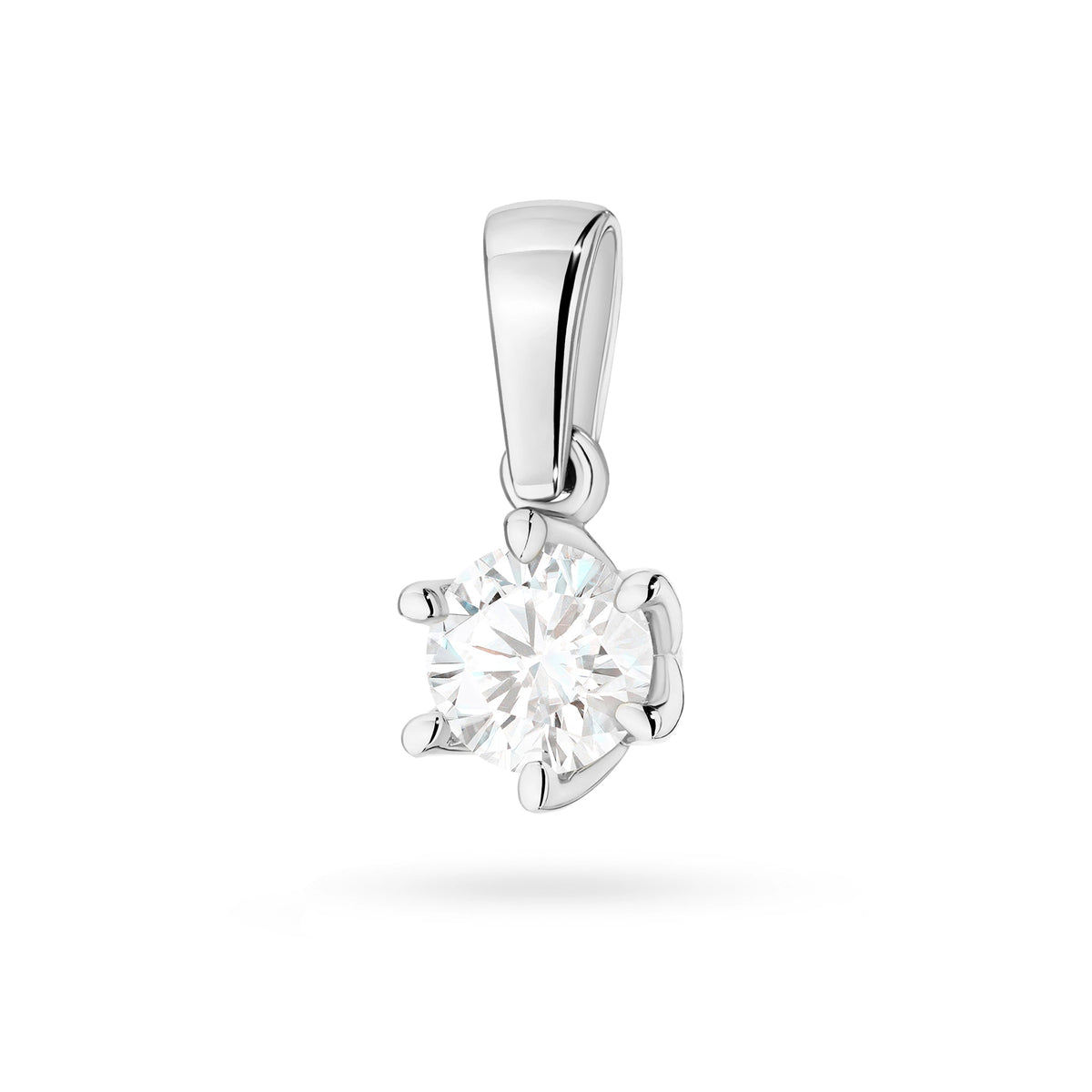 zlatý přívěsek s laboratorně vytvořeným diamantem 0,50 ct z0575-ldw-03