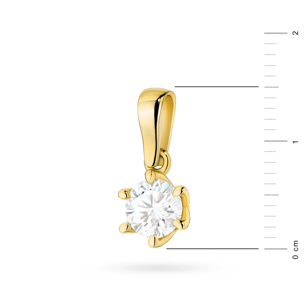 zlatý přívěsek s diamantem 0,70 ct z0575-diw-04