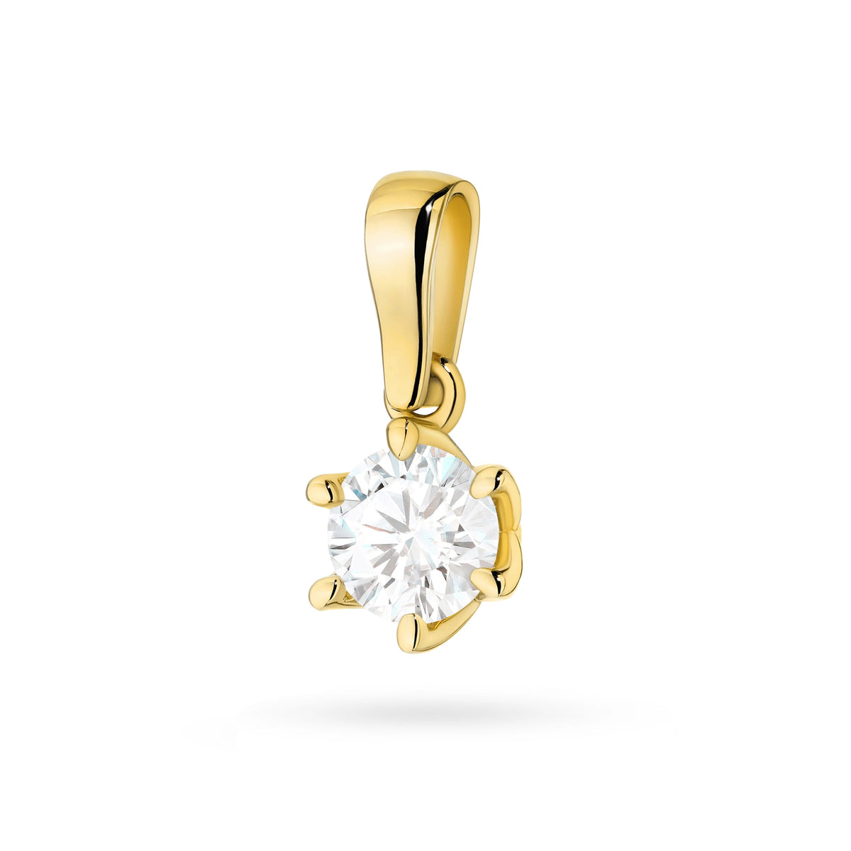 zlatý přívěsek s laboratorně vypěstovaným diamantem 0,70 ct z0575-ldw-04