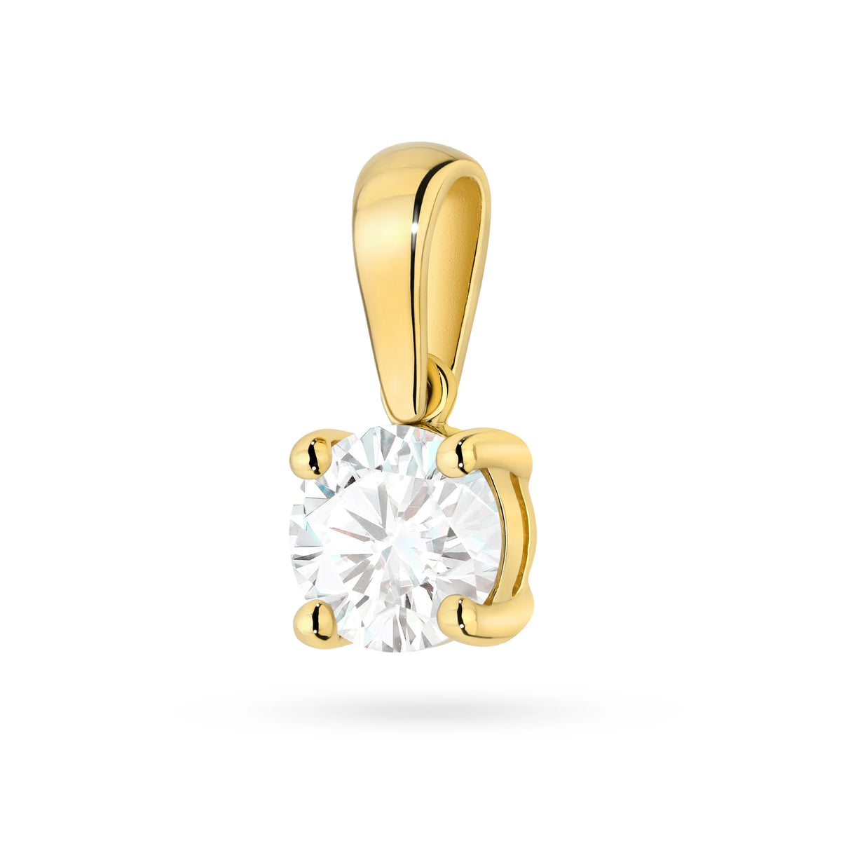 zlatý přívěsek s laboratorními diamanty z0576-ldw-05