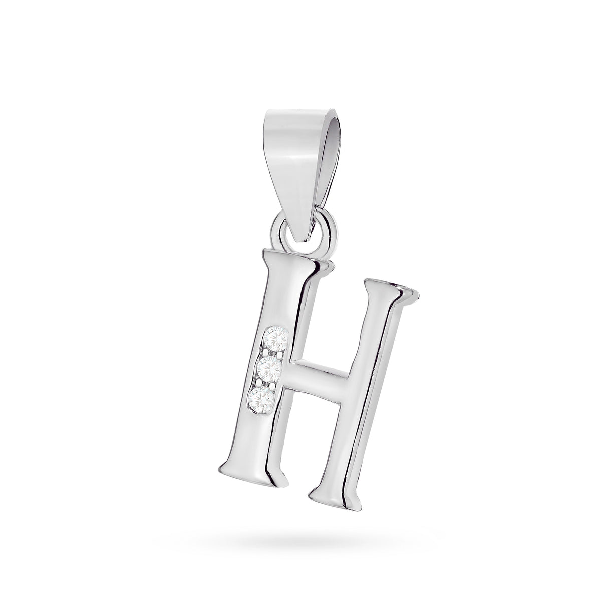 stříbrný přívěsek se zirkonem h-z703-925-s-h
