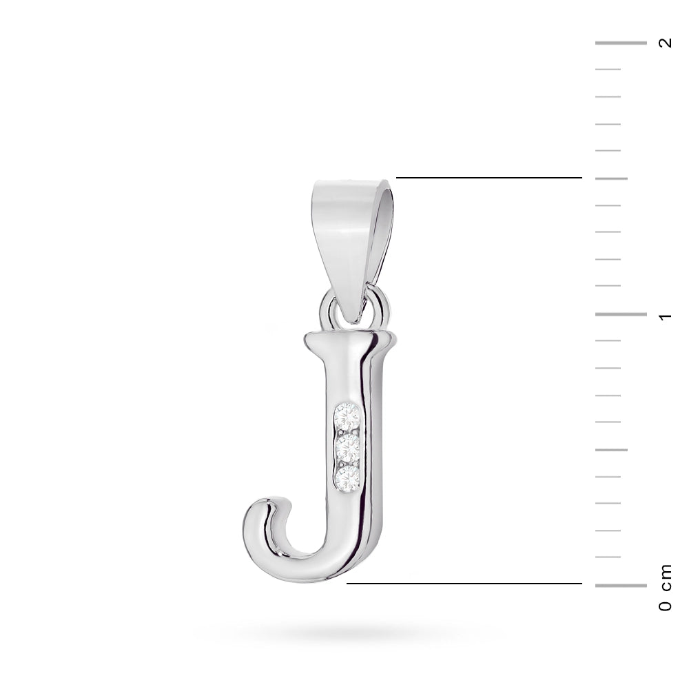 stříbrný přívěsek se zirkonem j-z703-925-s-j