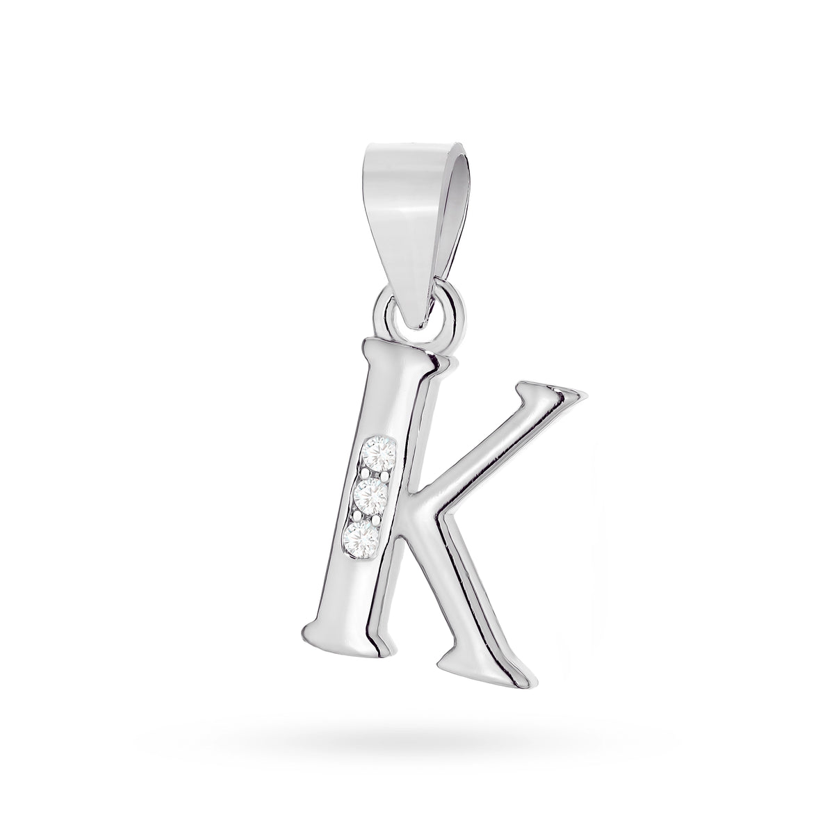 stříbrný přívěsek se zirkonem k-z703-925-s-k