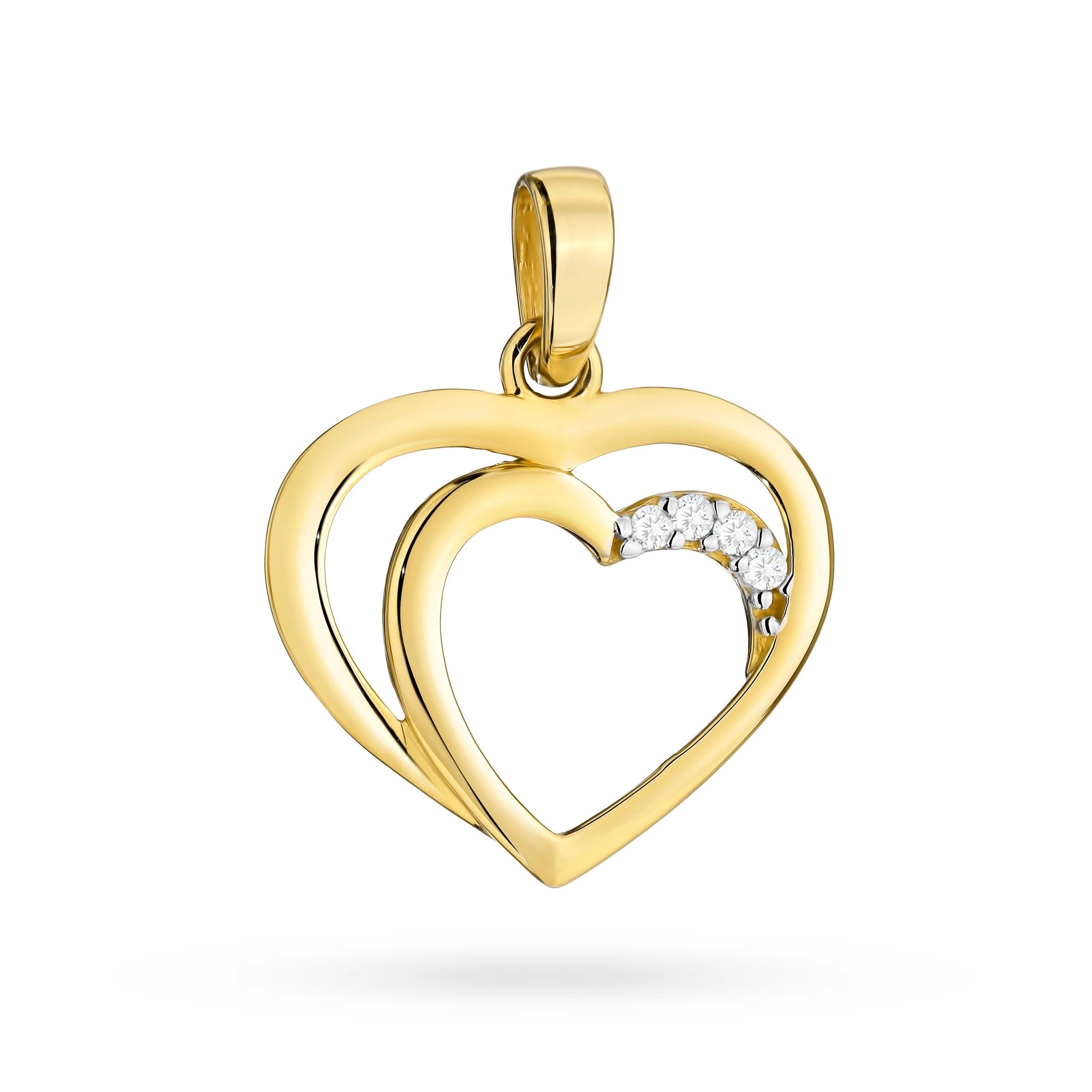 14K gold pendant is a timeless expression of elegance. Perfect gift for mother, sister, wife or daughter