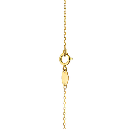 This 14-carat gold necklace is an exclusive accessory. Gold jewellery is an excellent choice for a gift.
