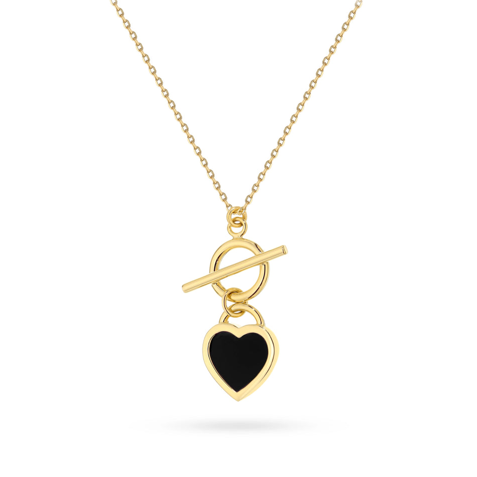 This 14-carat gold necklace is an exclusive accessory. Perfect for a gift.
