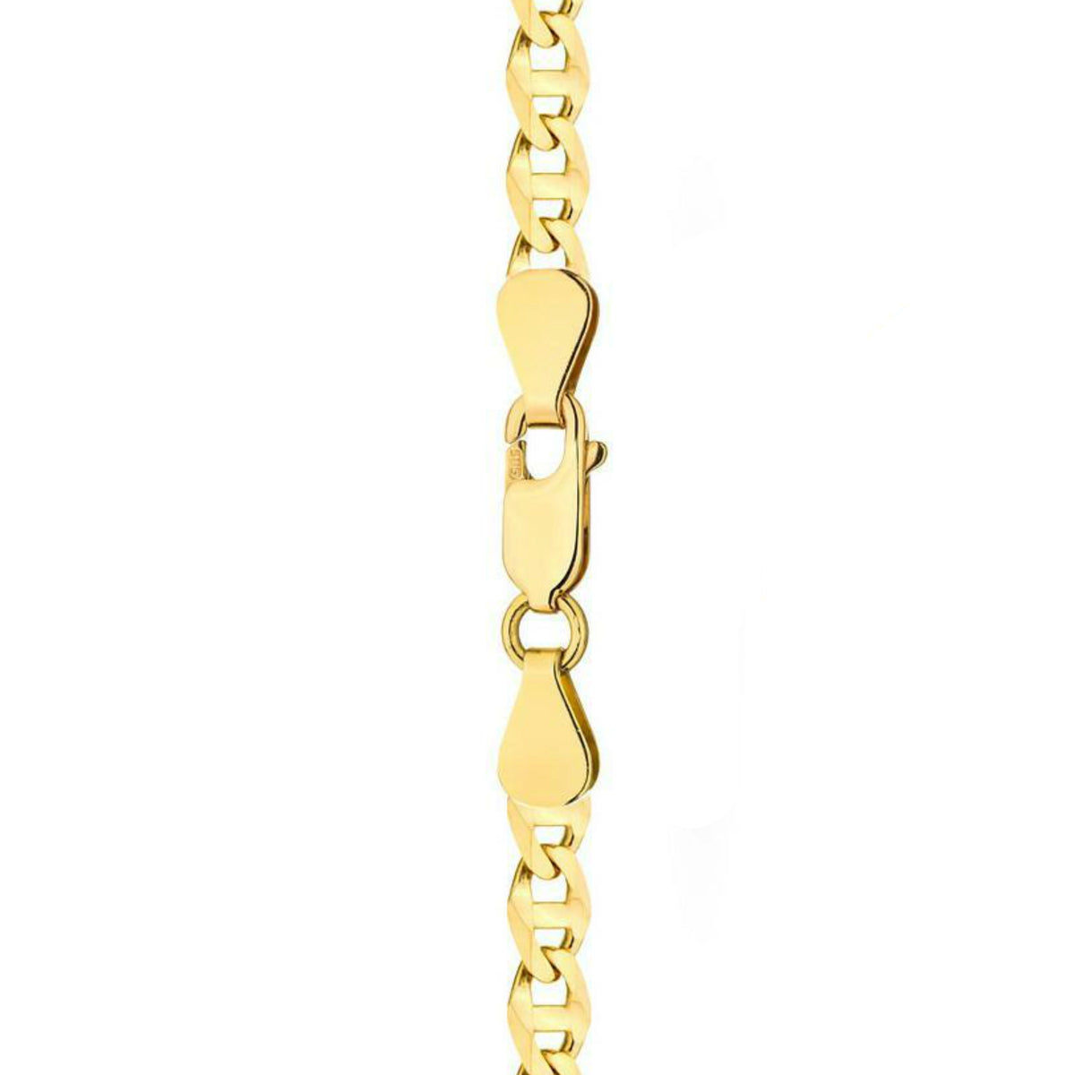 Tento 14karátový zlatý řetízek Gucci o tloušťce 4,7 mm je exkluzivní doplněk. Skvělý jako dárek.