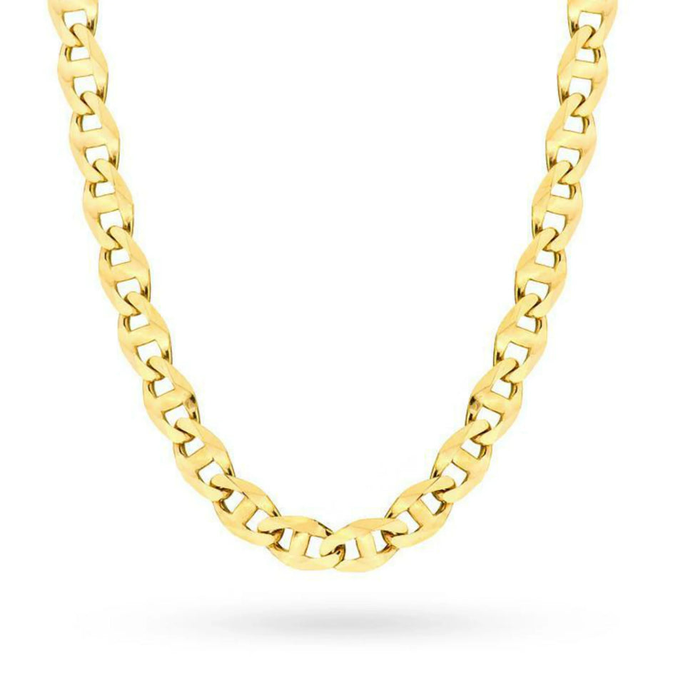 This 14-carat gold 4.7mm gucci chain  is an exclusive accessory. Perfect for a gift.