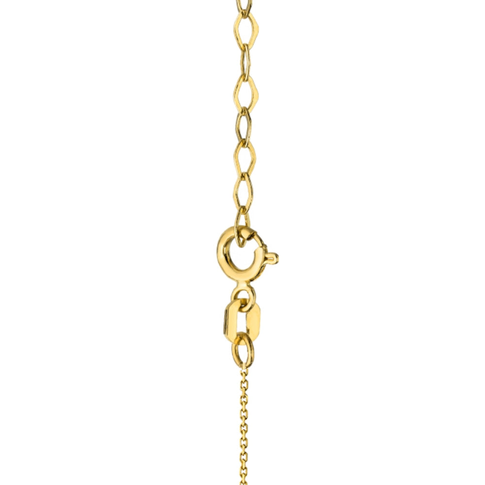 14-carat gold necklace is an excellent choice as a gift. Gold with a fineness of 585/1000.