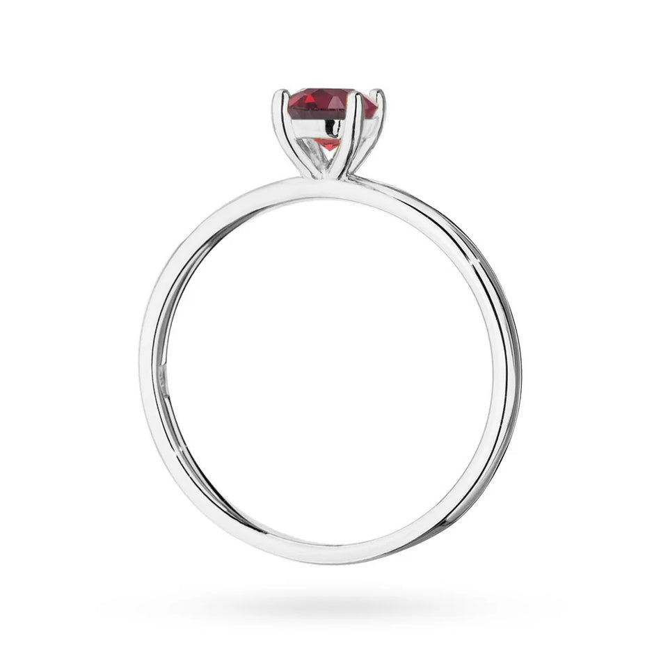 zlatý prsten s 0,60ct rubínem p149 585 r0,60